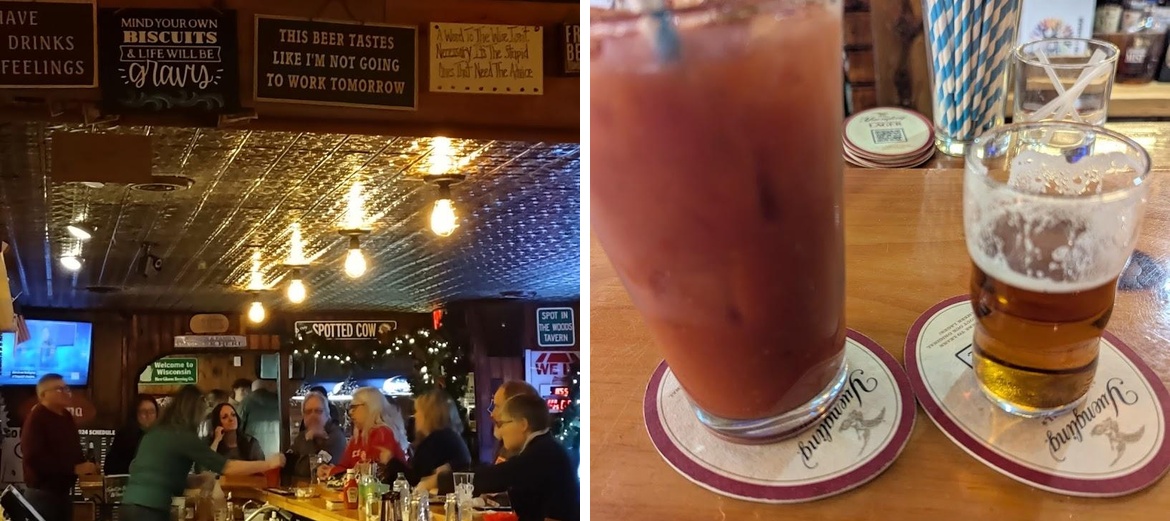 Spot In the Woods Menu