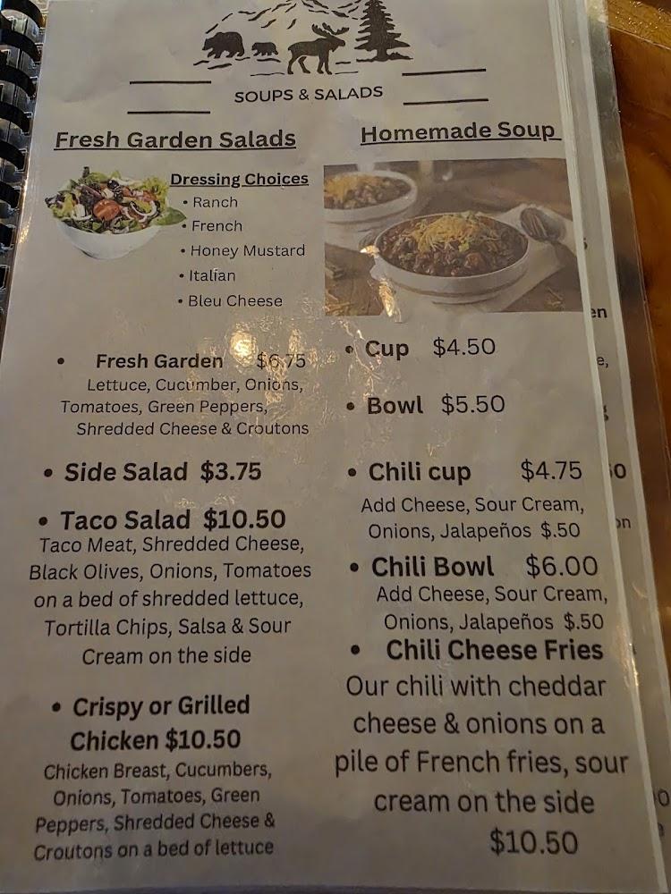 Spot In the Woods Menu image 4